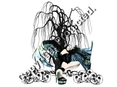 goth chick wings