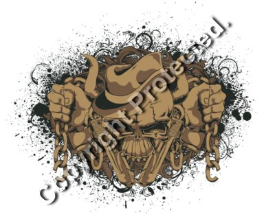 skull chains