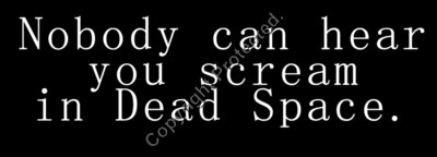 deadspace text