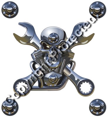 metal head skull